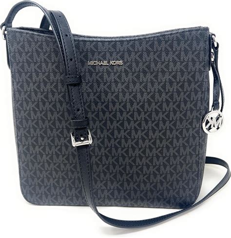 michael michael kors signature jet set large travel messenger